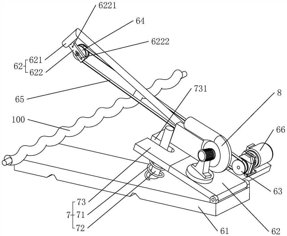 Lathe for screw machining of screw rod pump