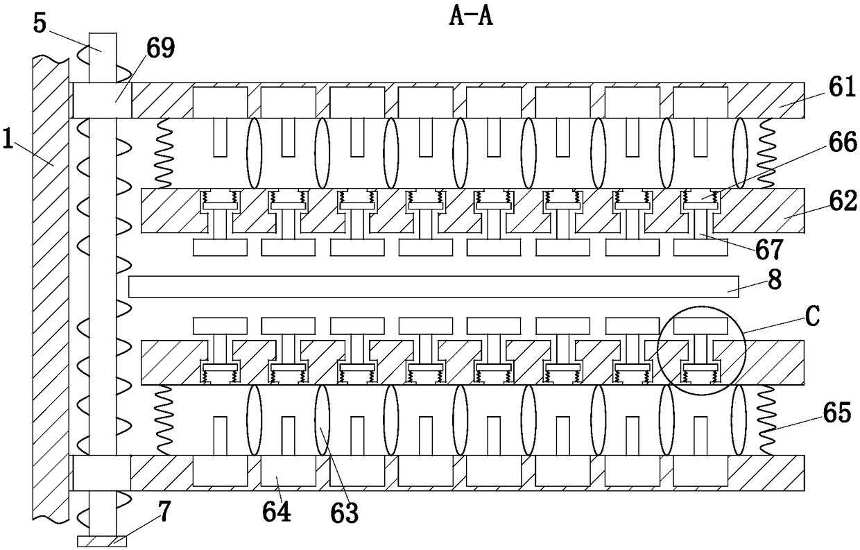 Hardware plate tension device