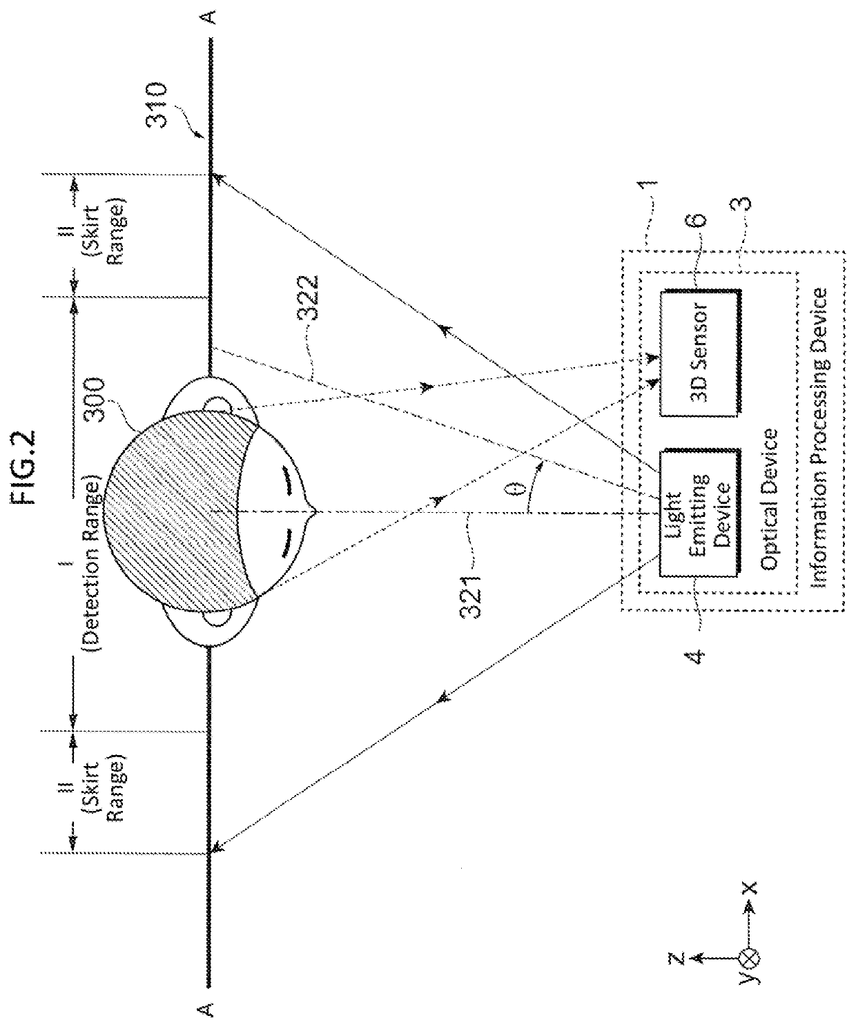 Light-emitting device, optical device, and information processing device