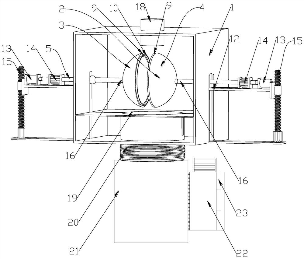 Test field millet thresher