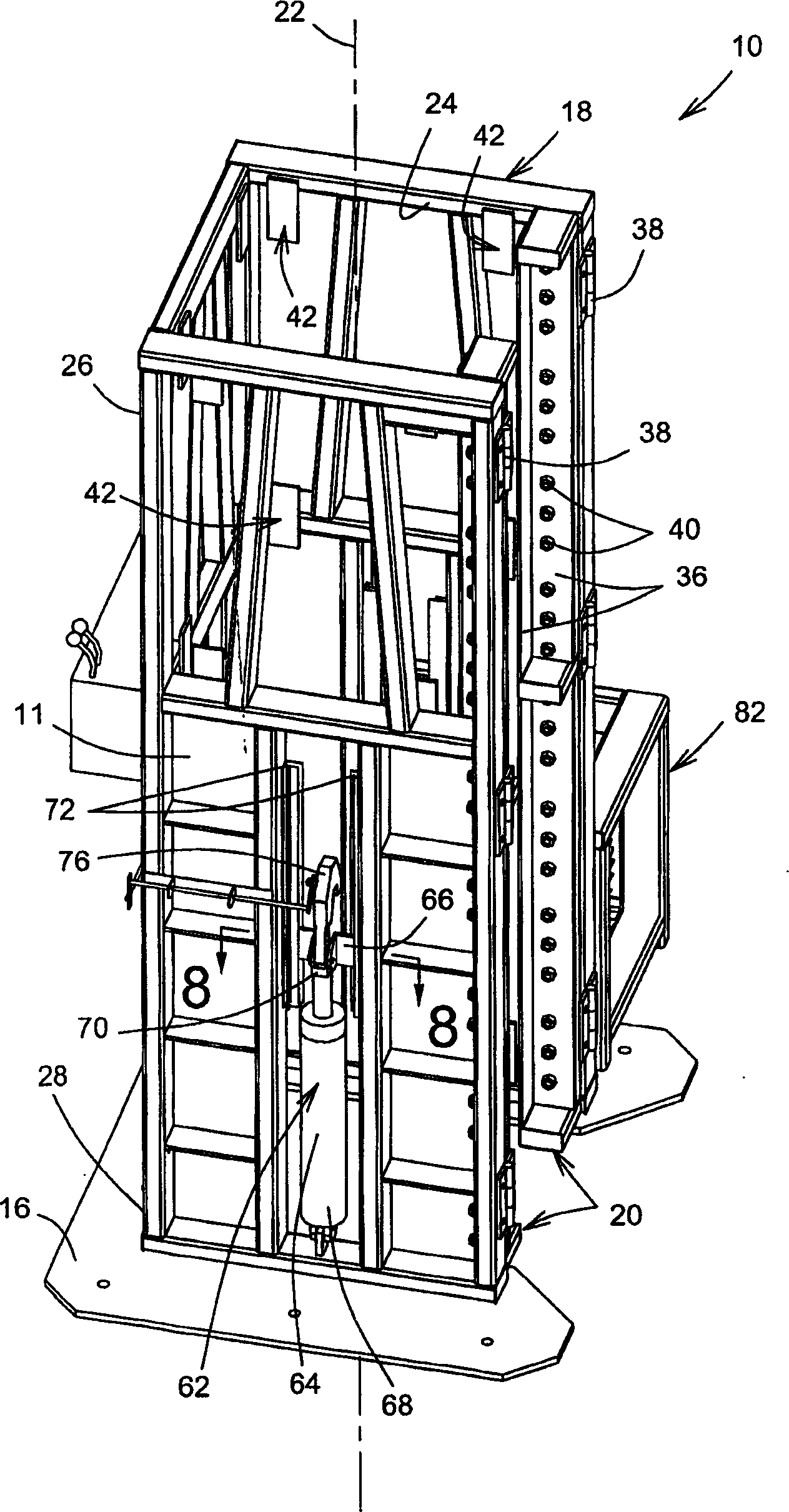 Removable tower sleeve