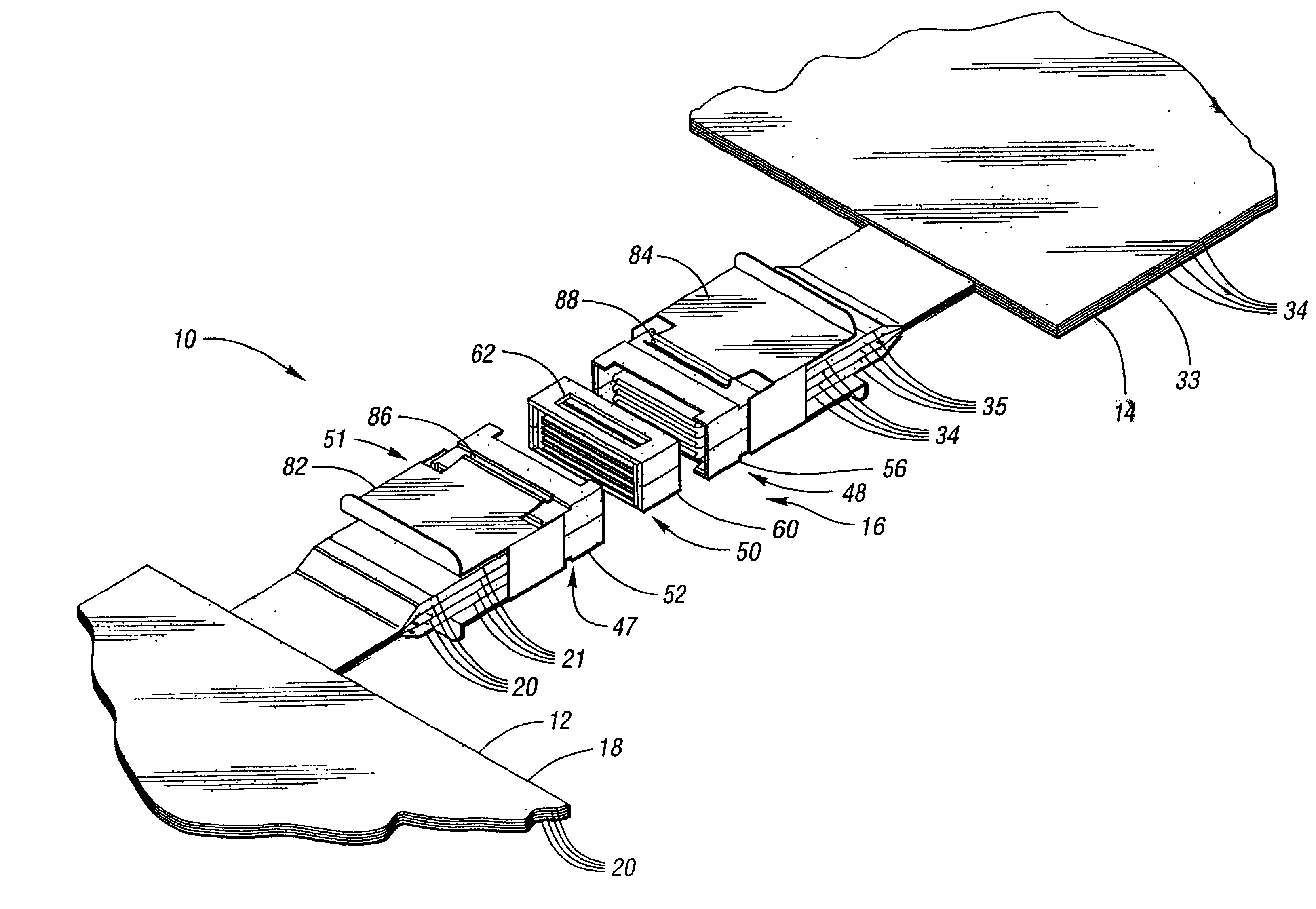 Method of forming alignment features for conductive devices