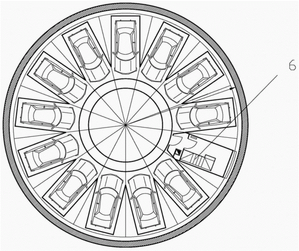 Small car parking storied building capable of achieving remote and accurate control over parking and automatic car parking and picking