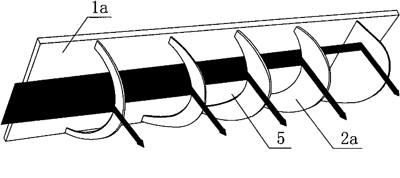 Heat sink built in cavity cylindrical light emitting diode wick