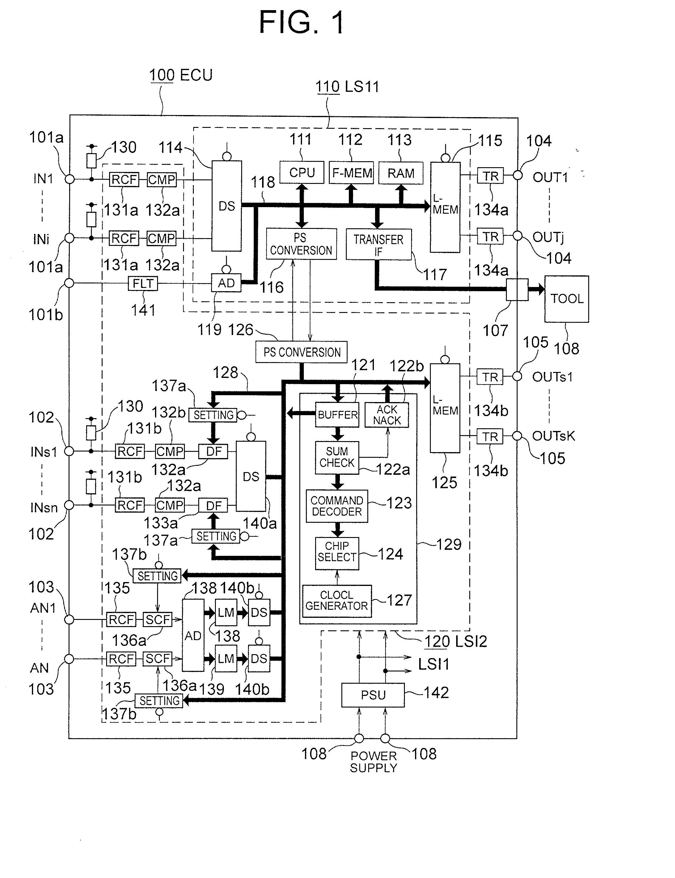 On-vehicle electronic controller