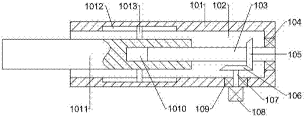 Anti-rust oil brushing device used for inner side of building pipeline