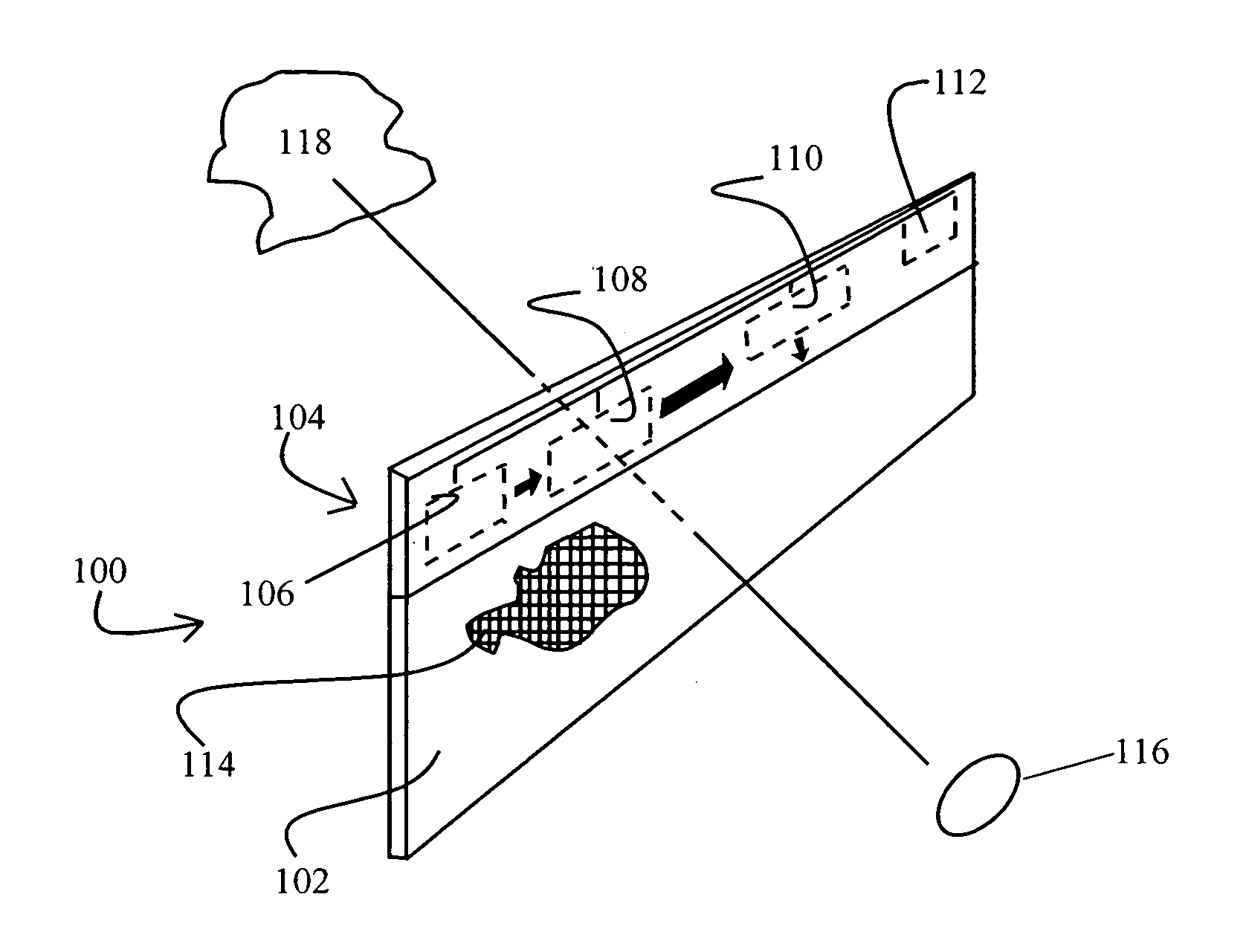 Glare blocking device