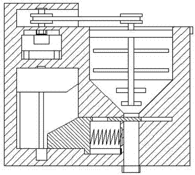 Automatic stirring and feeding equipment used for pig farm