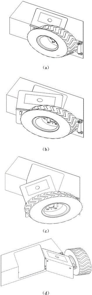 Spare wheel carrier for vehicle