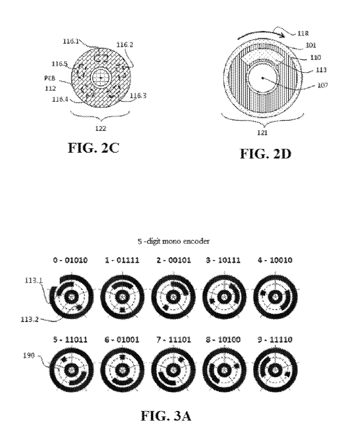 Multiturn pulley liquid level sensor device