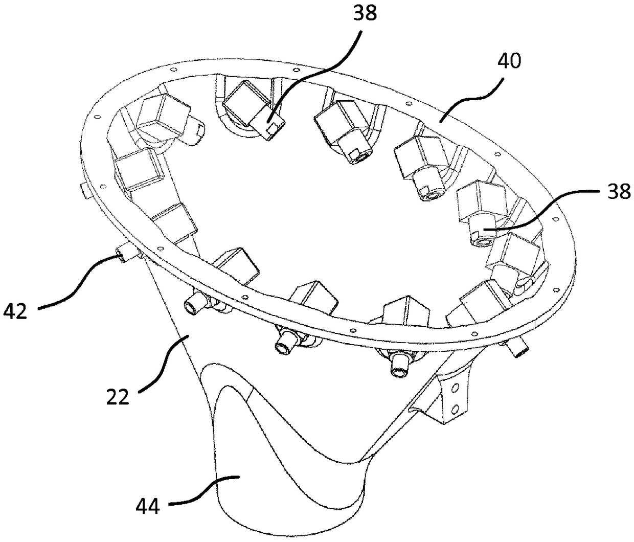 Device and method for the joint feeding of plastic particles and a liquid into a purification device