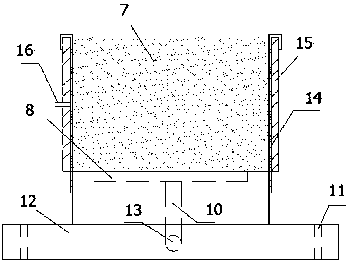 Simple shear test remolding soil sample preparation device and preparation method thereof