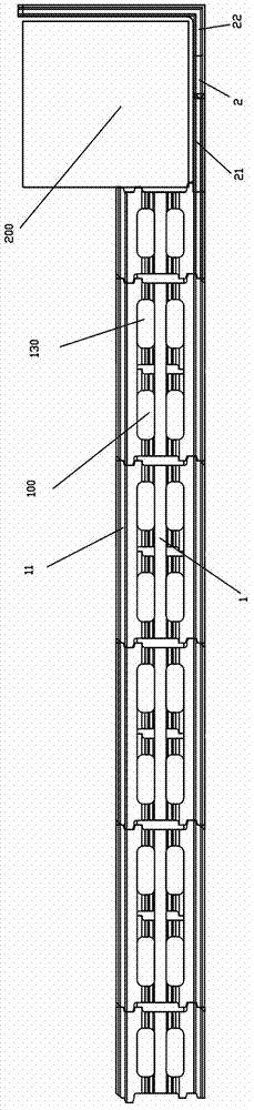 Hollow load bearing wall