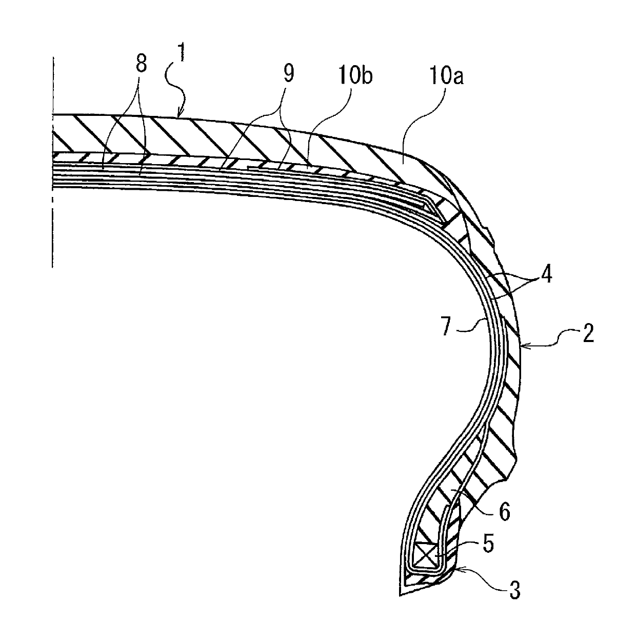 Rubber composition and pneumatic tire using same