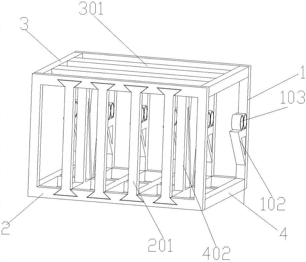 Support mechanism for middle section of chassis of passenger vehicle