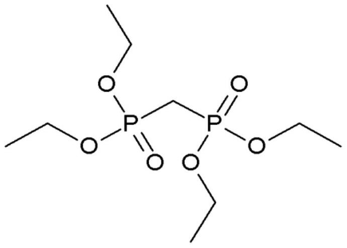 Preparation method for synthesizing vitamin A intermediate tetraethyl methylenediphosphonate