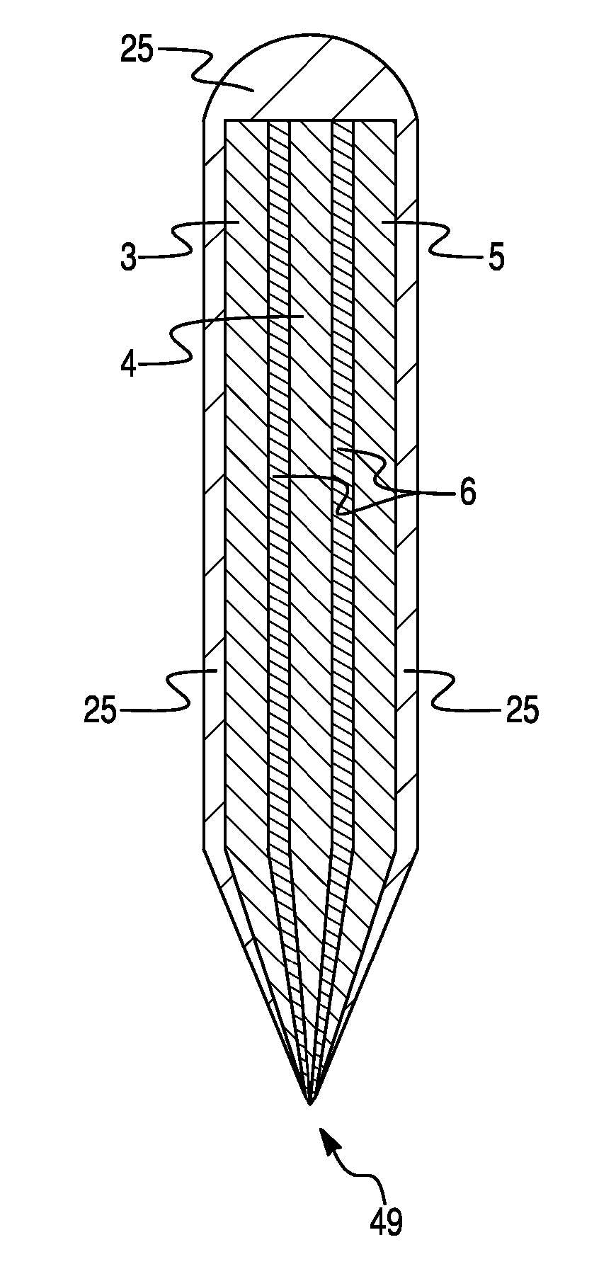 Multielectrode Electrosurgical Blade