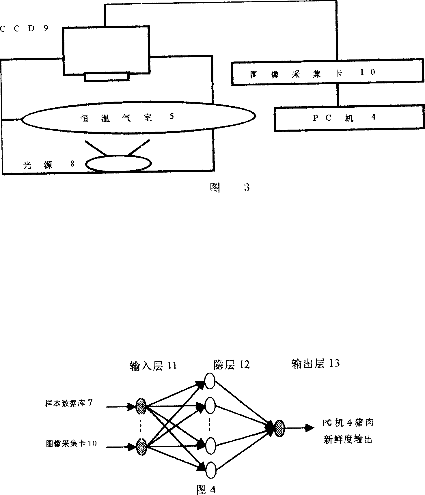 Pork freshness intelligent detection device