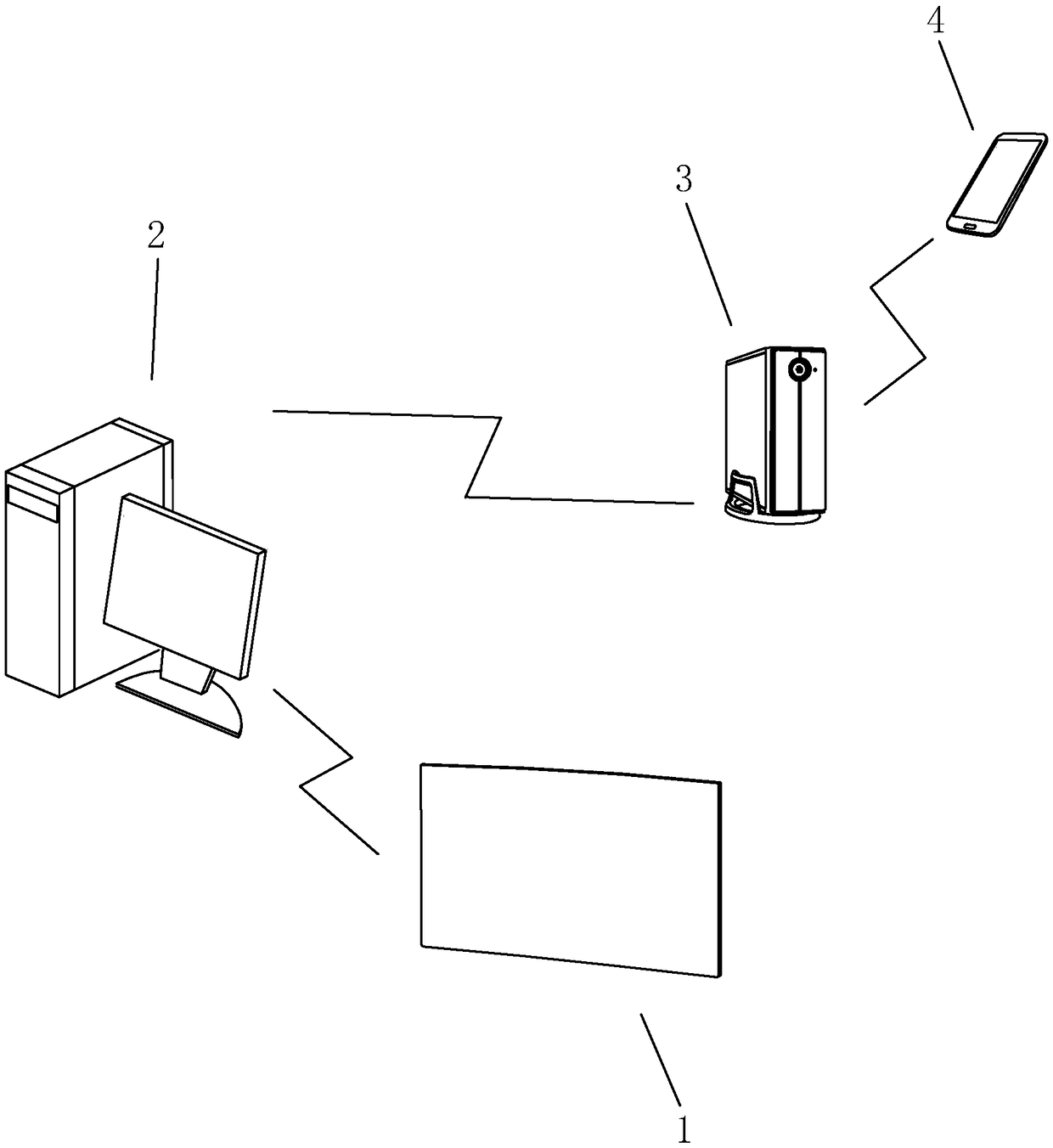 Multimedia interconnected teaching system and interconnecting method for same