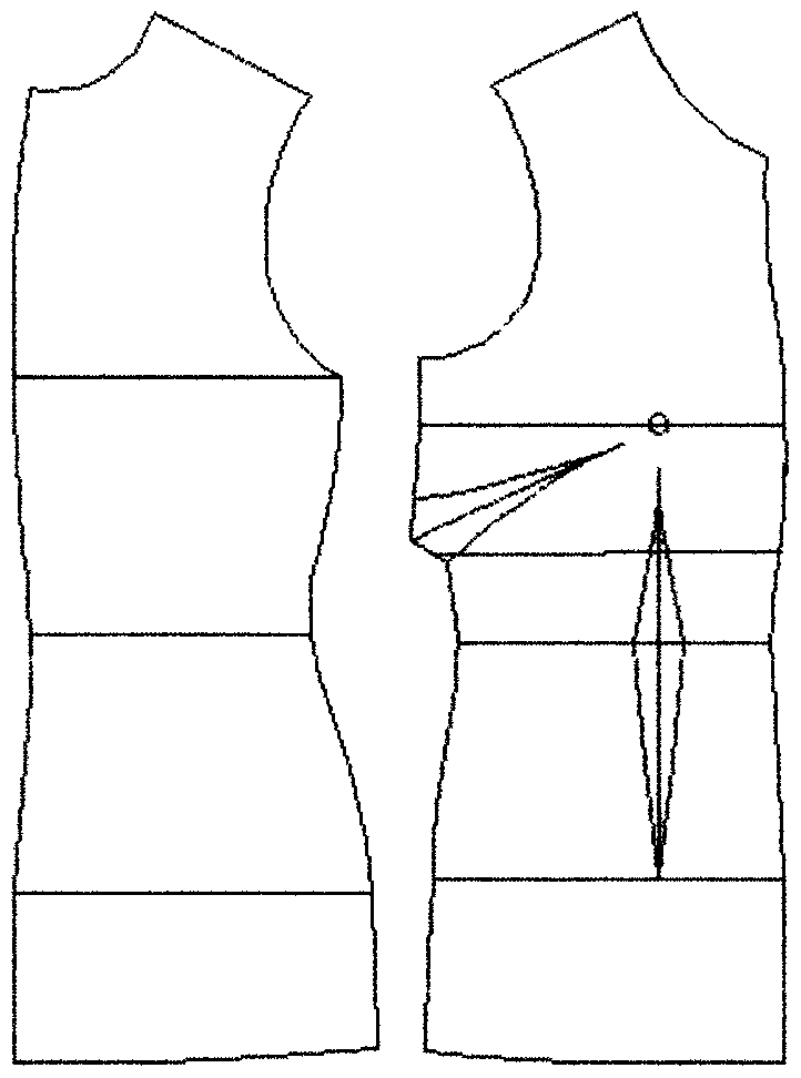 Universal accurate plate making method for clothes