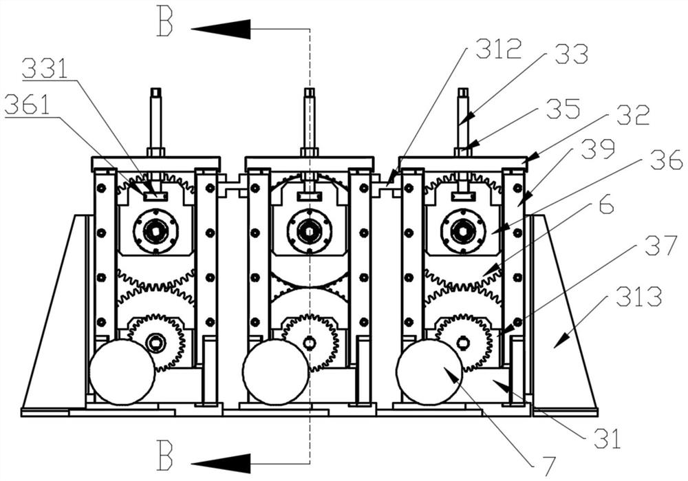 Metal mesh screen pipe pressing molding equipment