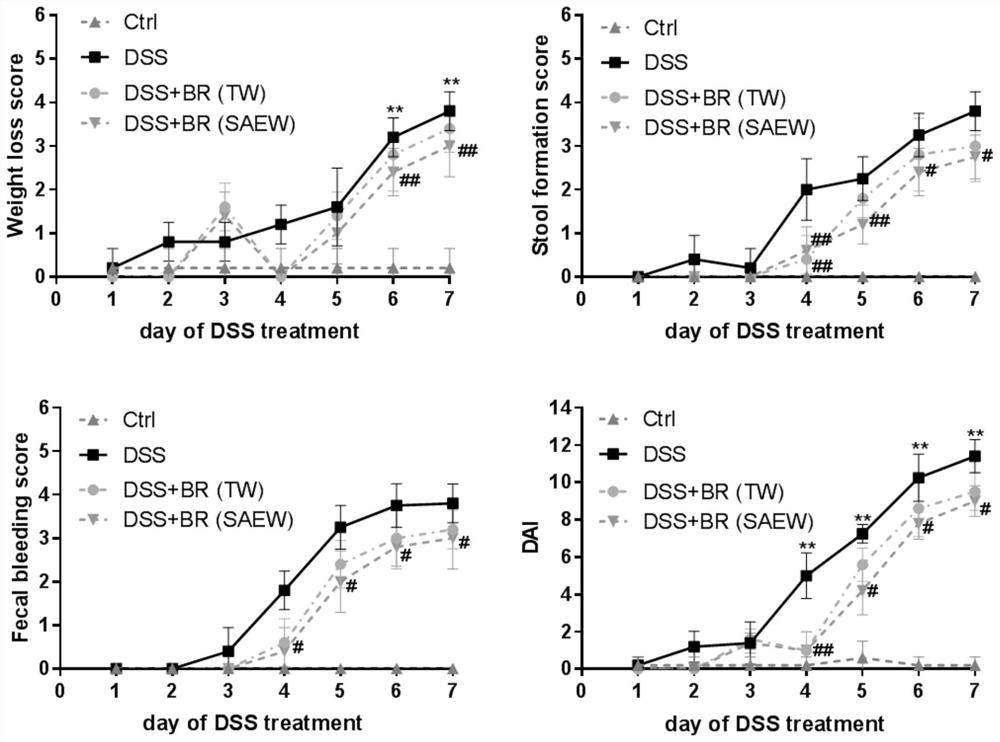 Preparation method of broccoli bud seedling extract and anti-inflammatory activity of broccoli bud seedling extract