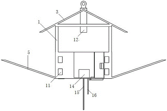 Basket for building construction site