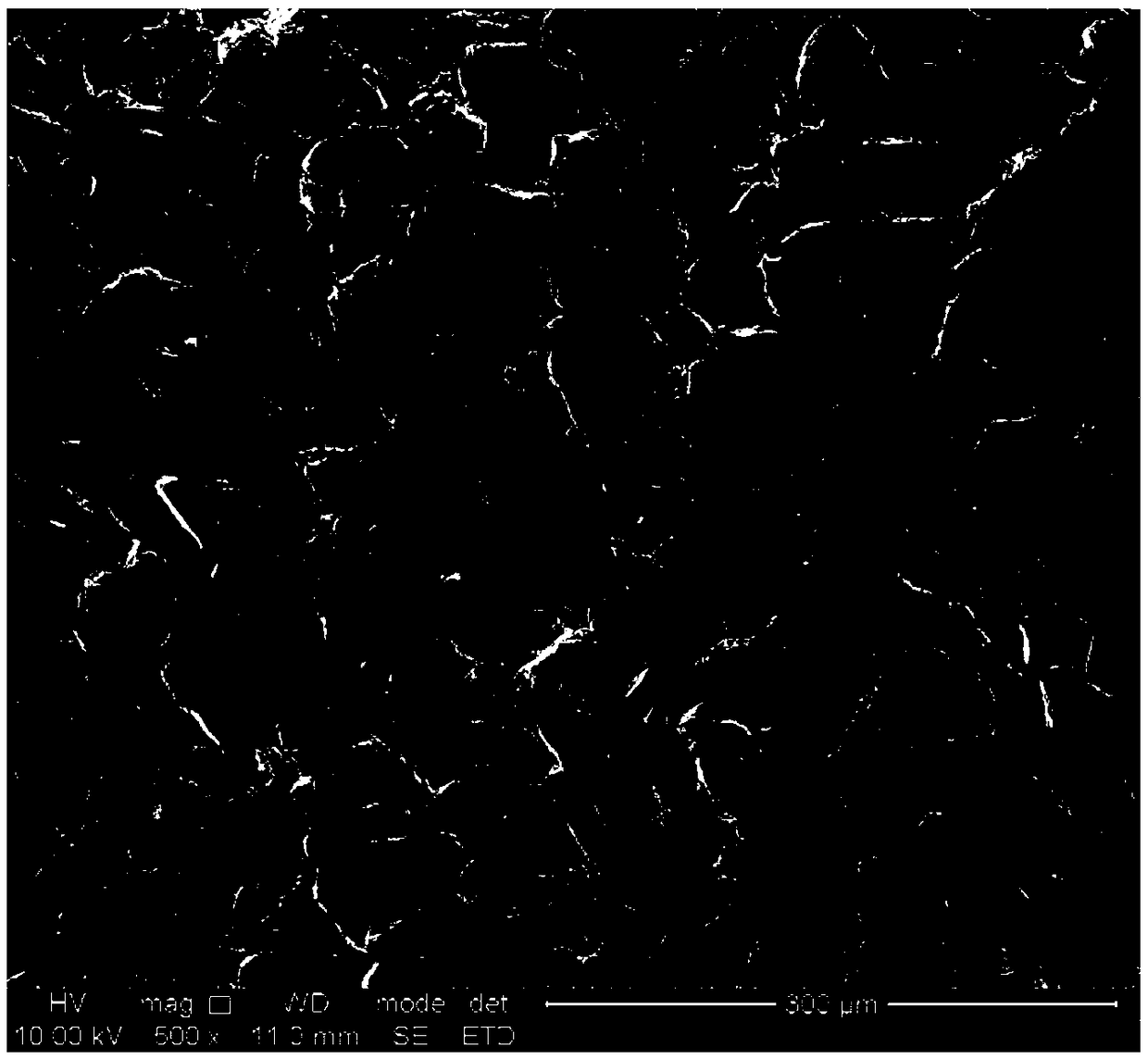 An amorphous nanocrystalline composite magnetic powder core and a preparation method thereof