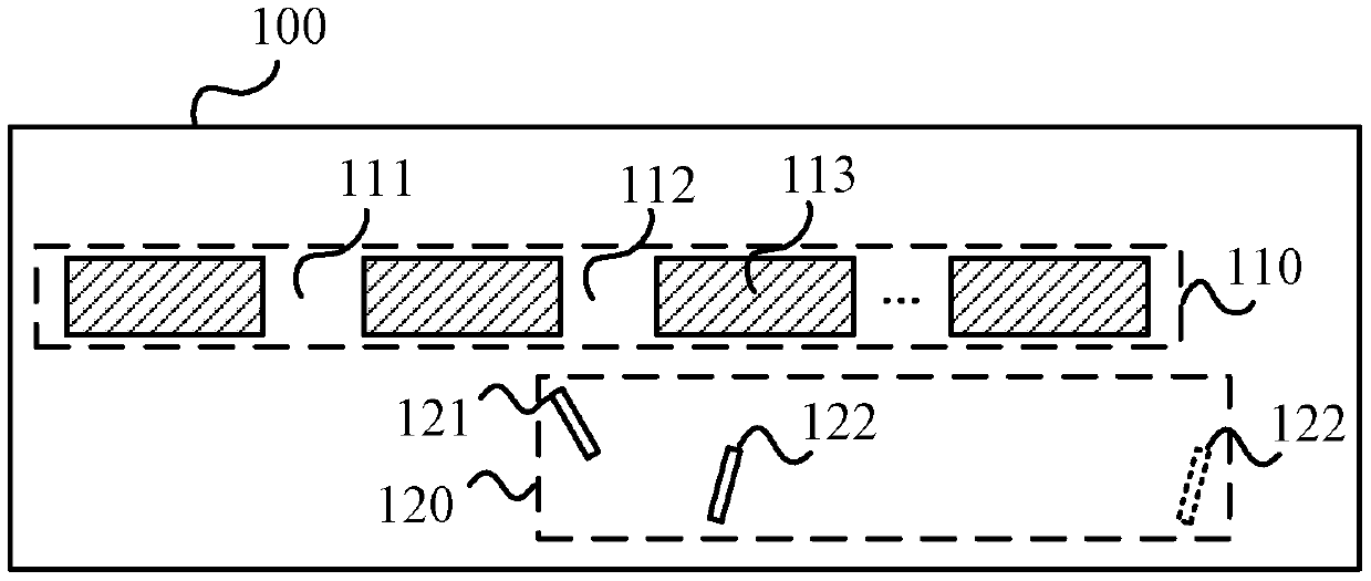 A method and apparatus for light-treating the surface of a housing