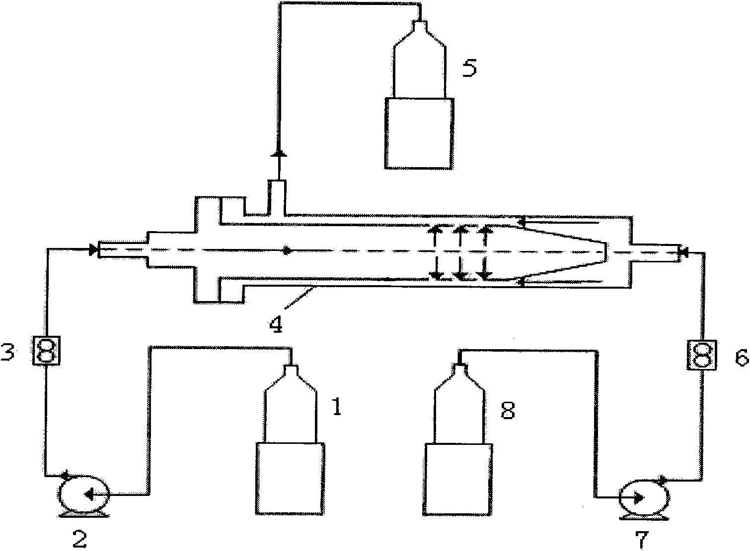 Method for preparing hydroxylapatite ultrafine powder