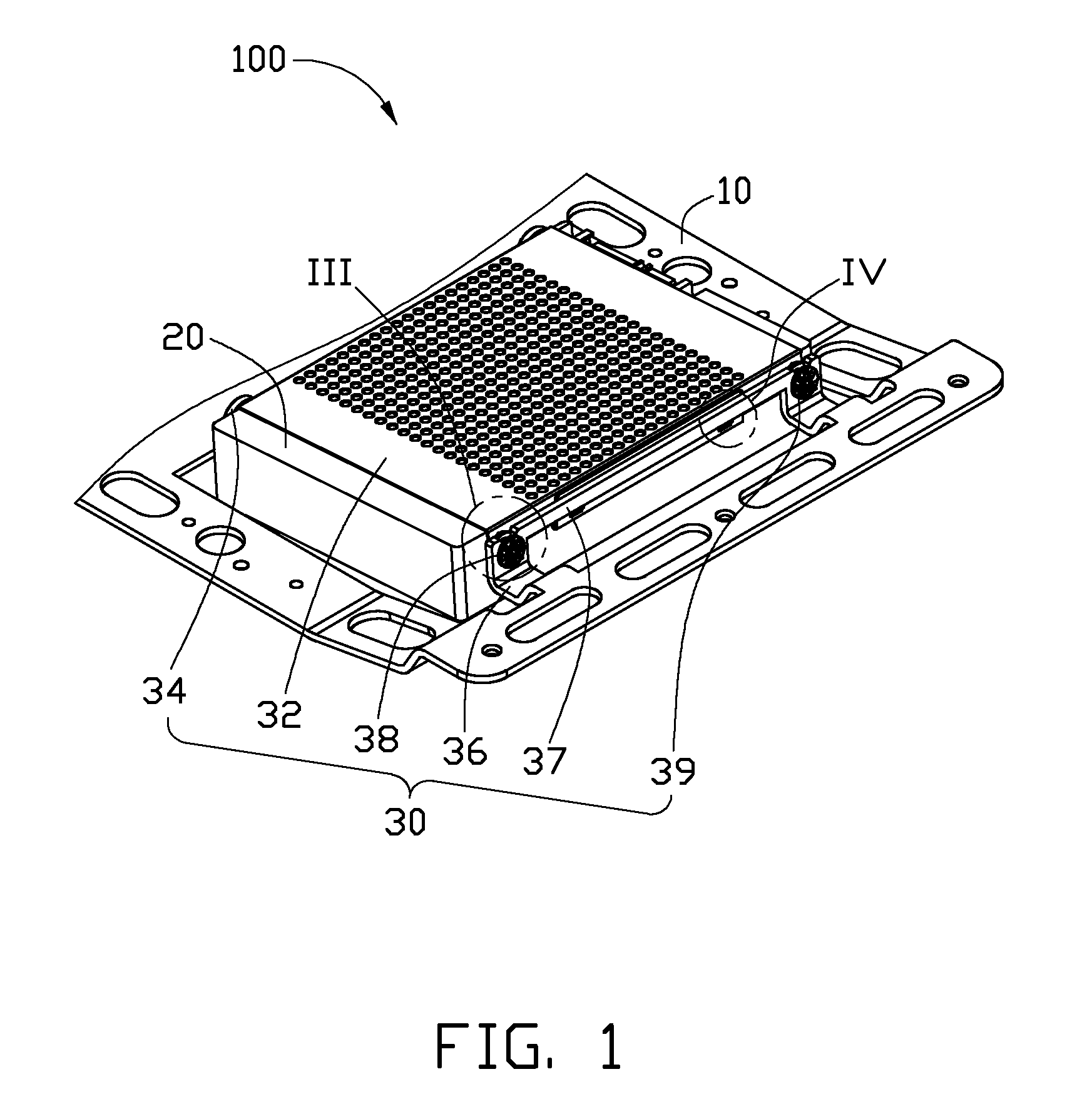 Fixing mechanism for storage device