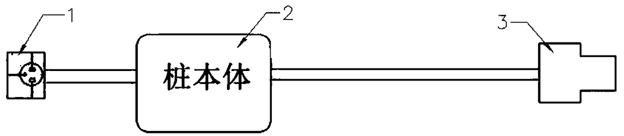 Novel charging pile with vehicle and vehicle interconnection function and power source connector thereof