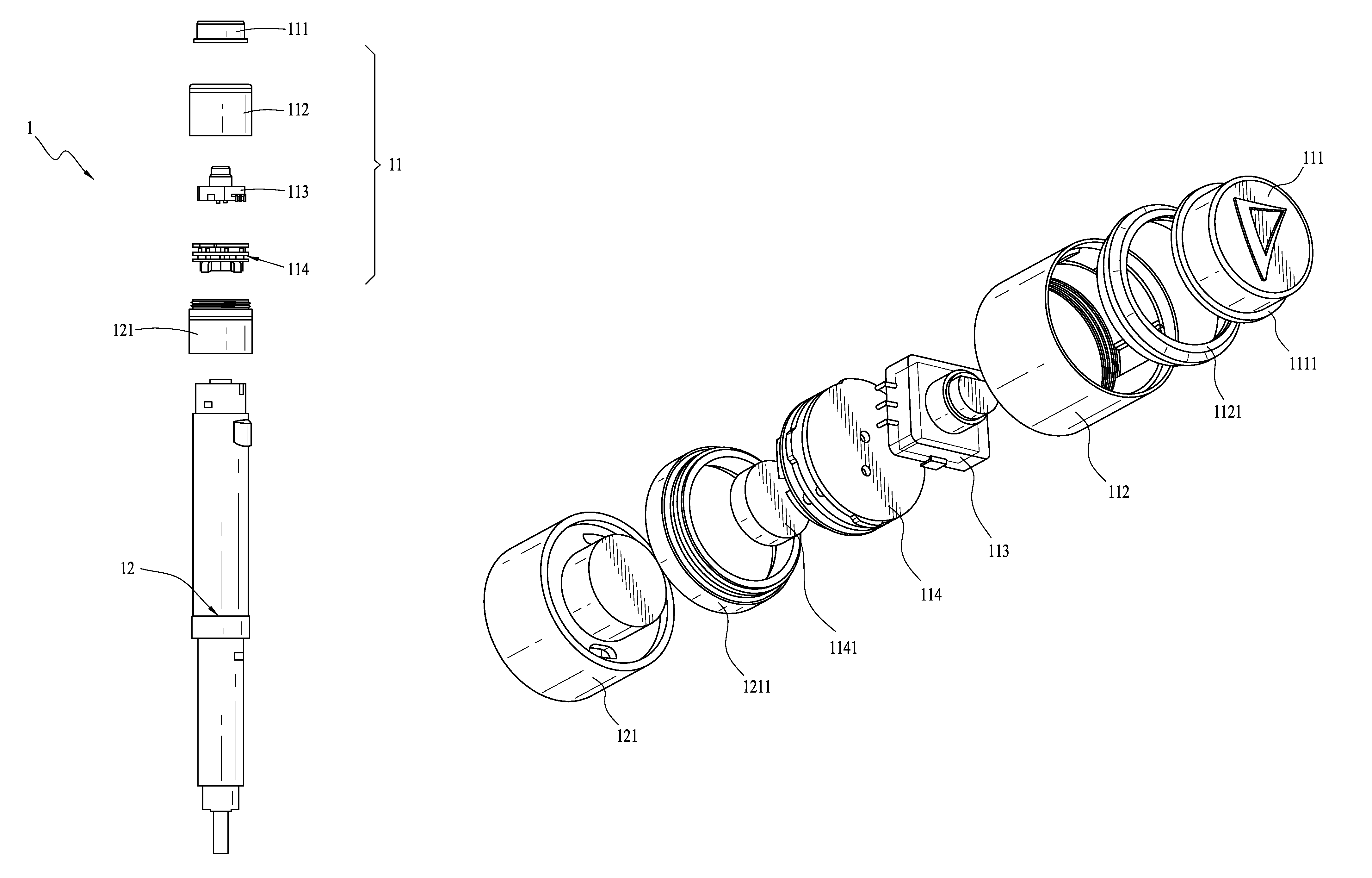 Drug information detection device and drug information detection type injection device