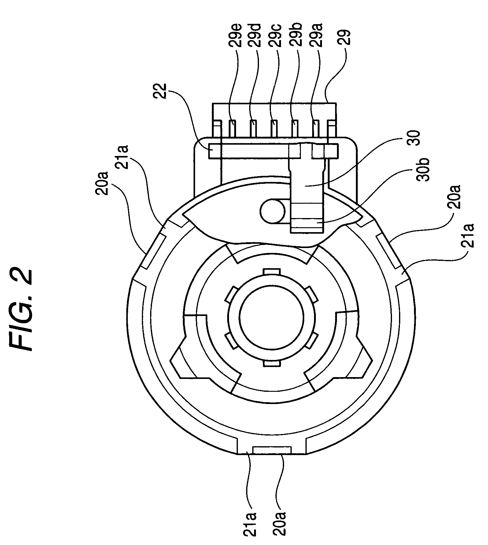 Actuator provided with grounding terminal