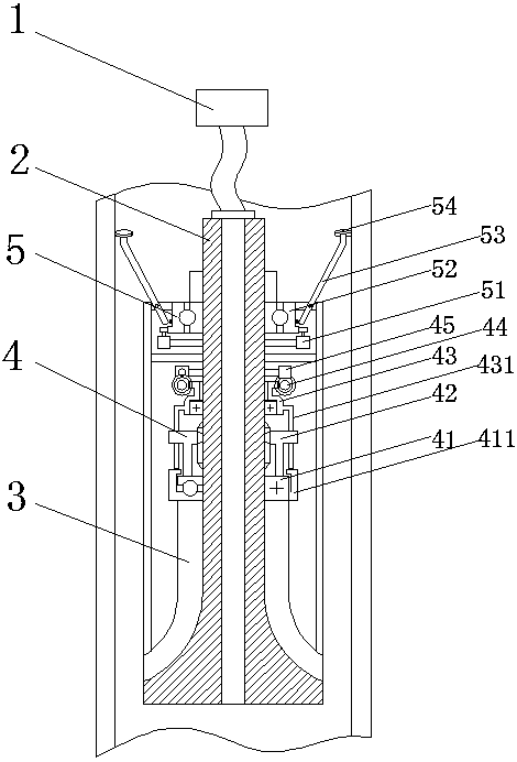 A pipeline repair device for central air-conditioning