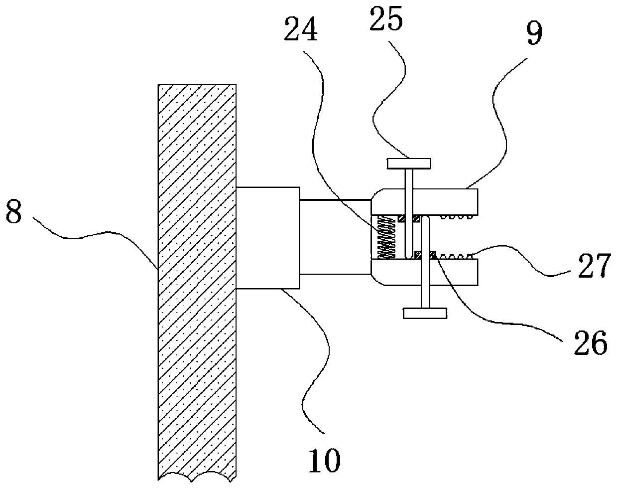 Lawn patch repairing device for urban management