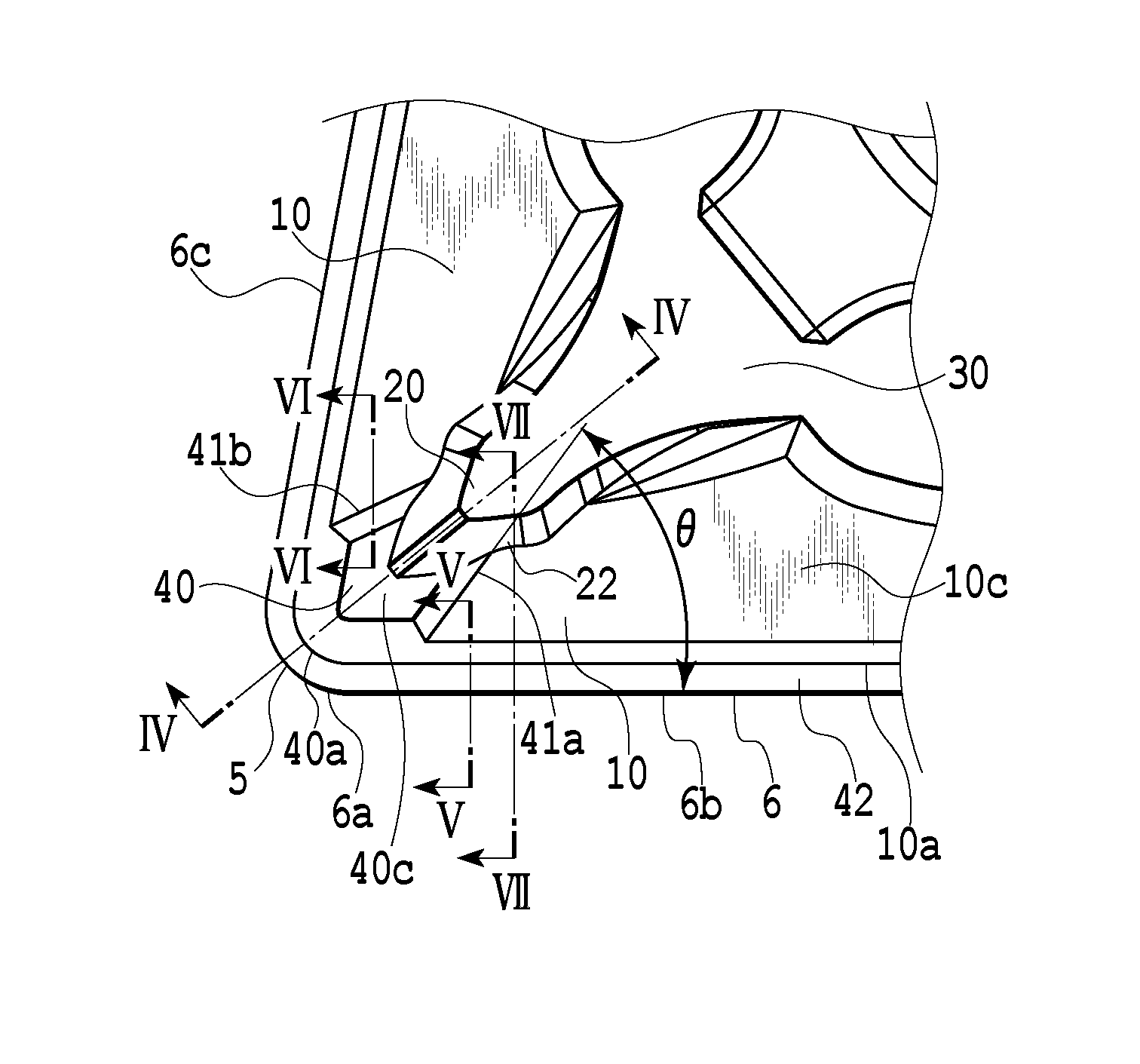 Cutting insert having chip breaker