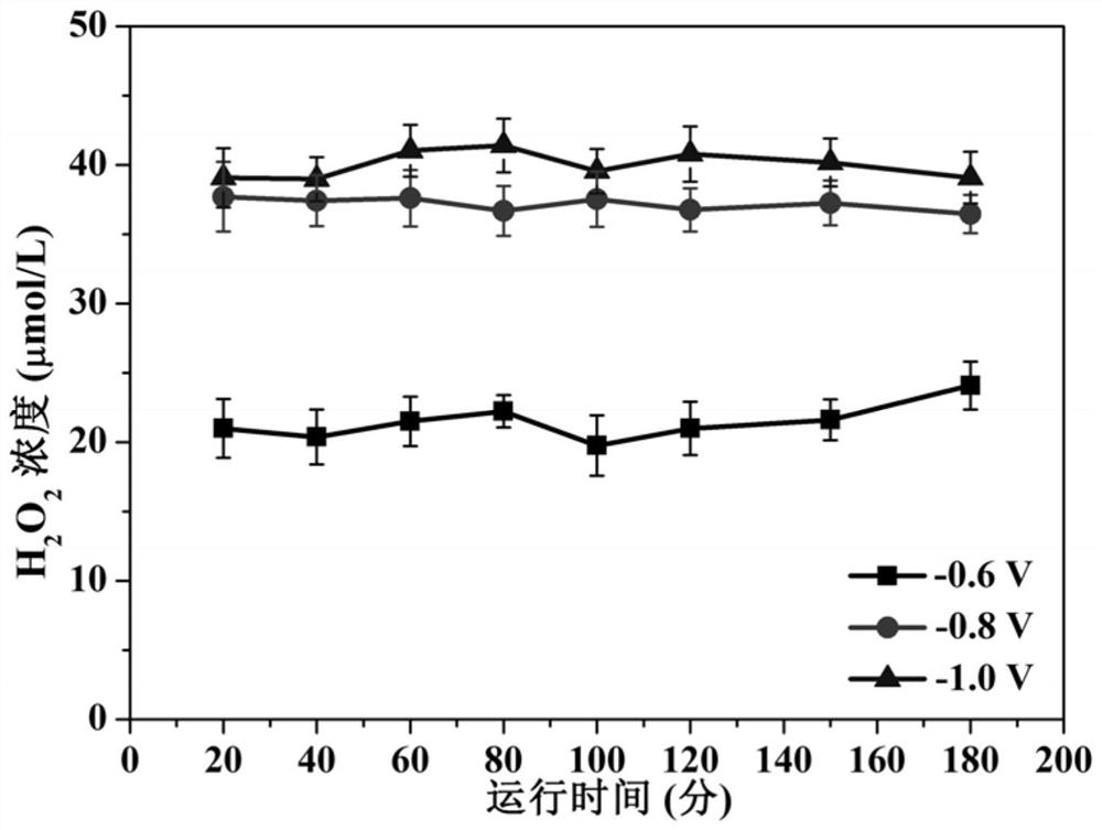 A preparation method of porous carbon-carbon nanotube hollow fiber membrane that generates hydroxyl radicals under electrochemical strengthening