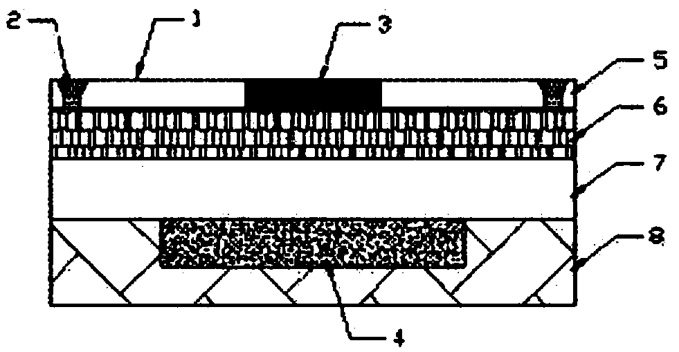 Diffuse reflection type landscape lighting and indicating module and system based on solar energy and LED arrays for road