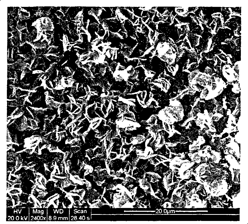 Ultra-hydrophobic surface coating material and preparation method thereof