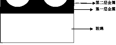 Back reflection electrode with periodic structure and manufacturing method thereof