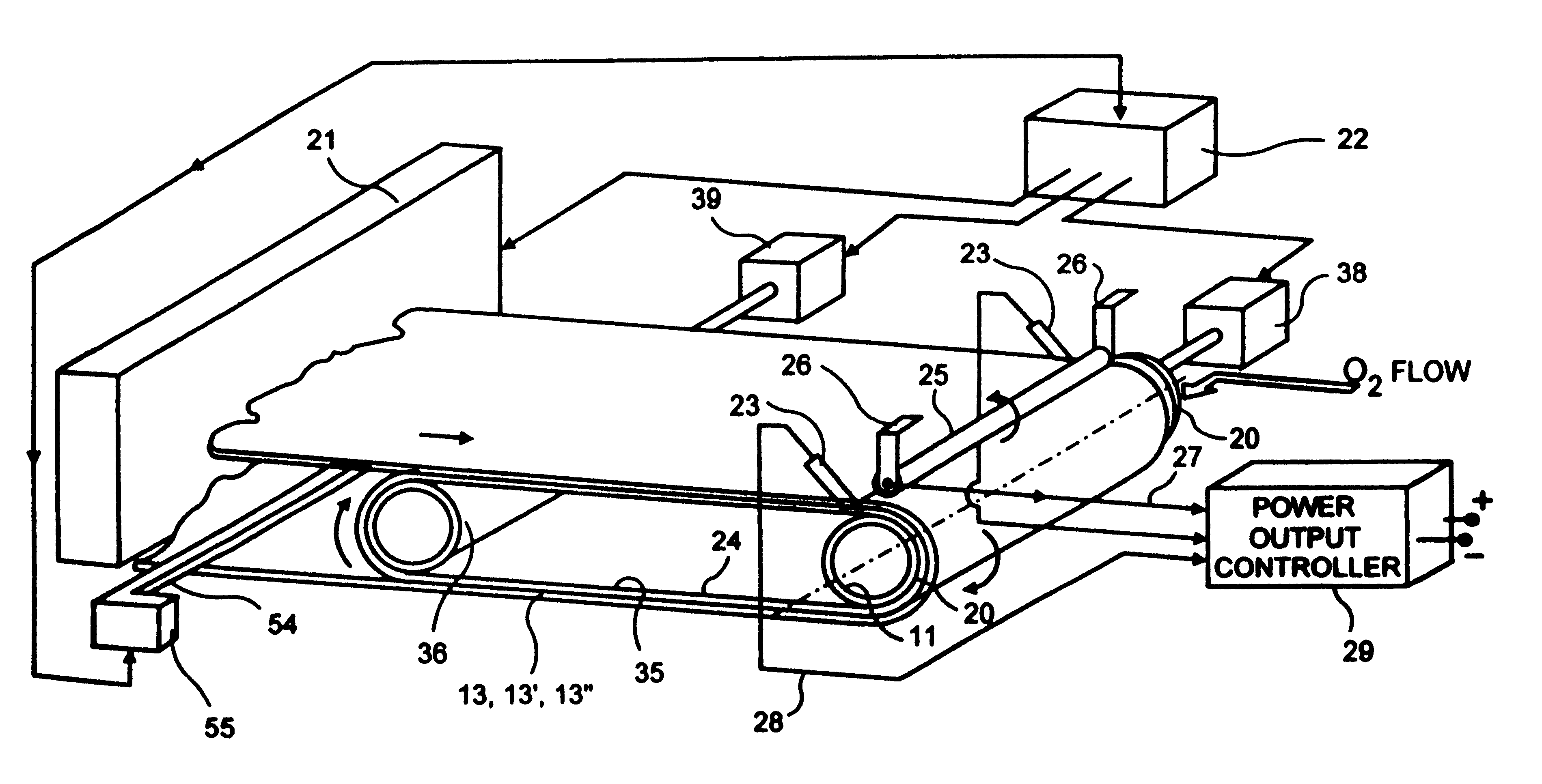 Cathode cylinder for use in metal-air fuel cell battery systems and method of fabricating the same