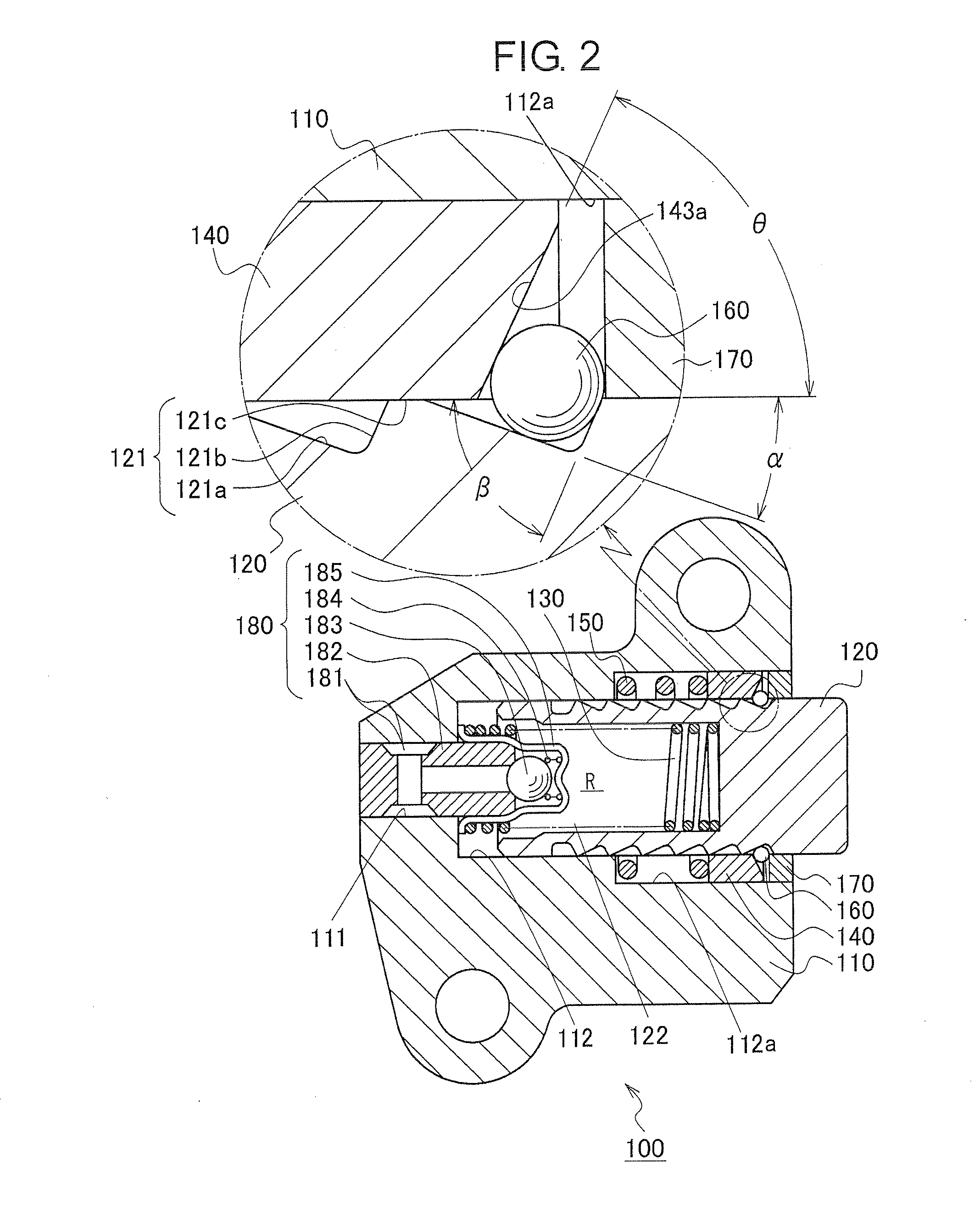 Ball-type tensioner