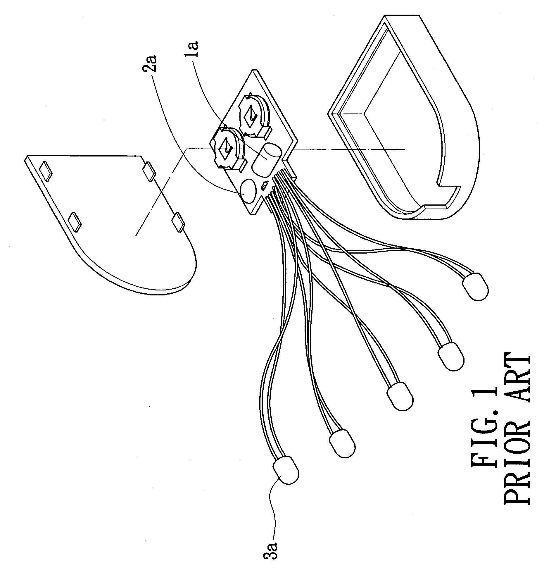 Shoe light device with multiple color variations