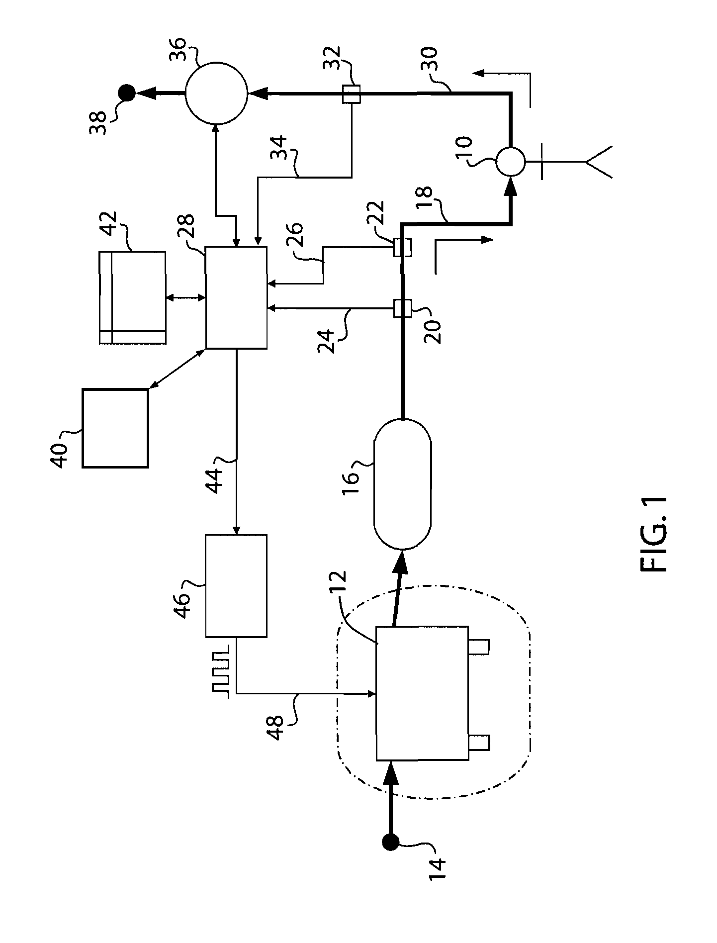 Pressure targeted ventilator using an oscillating pump