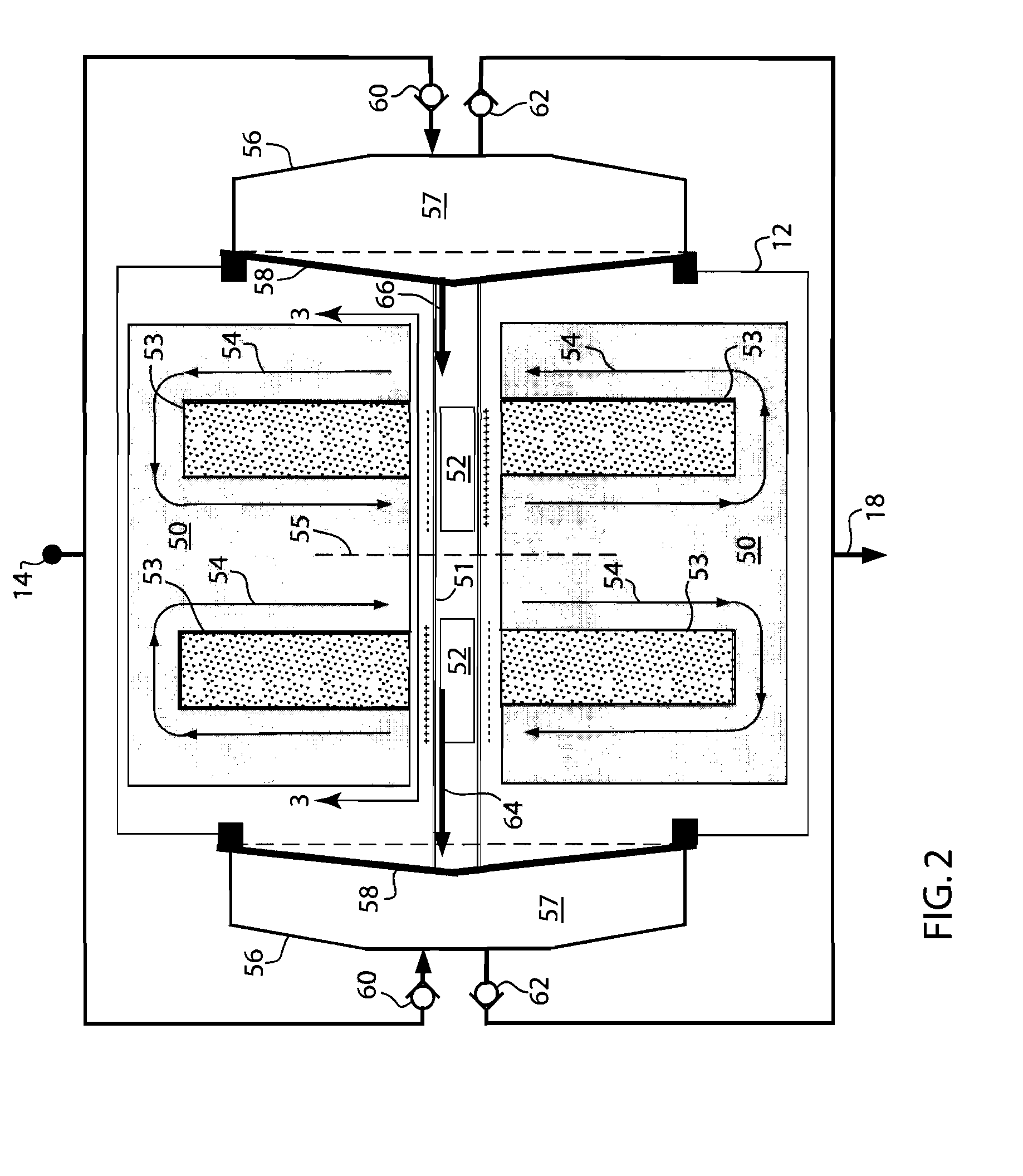 Pressure targeted ventilator using an oscillating pump