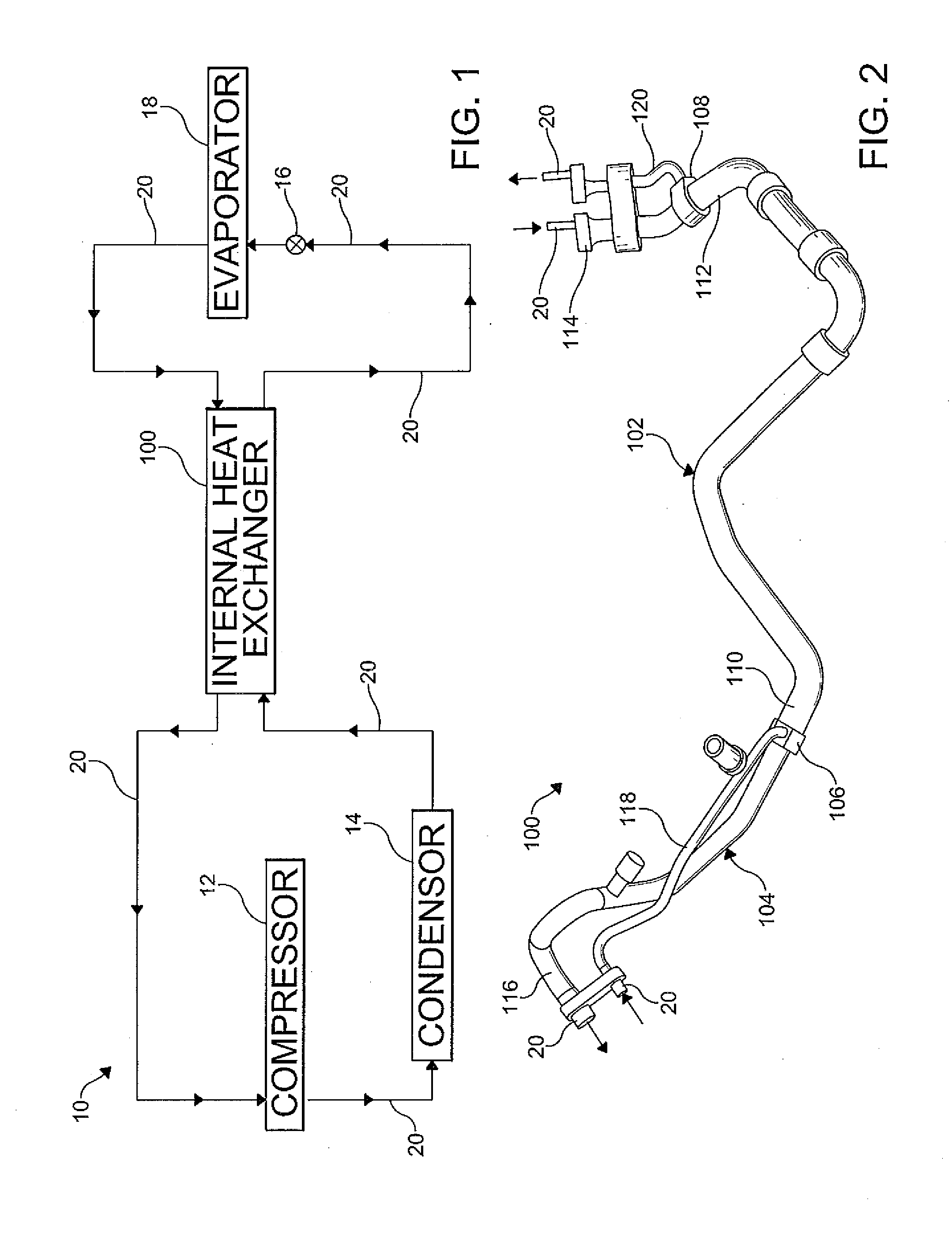 Internal heat exchanger