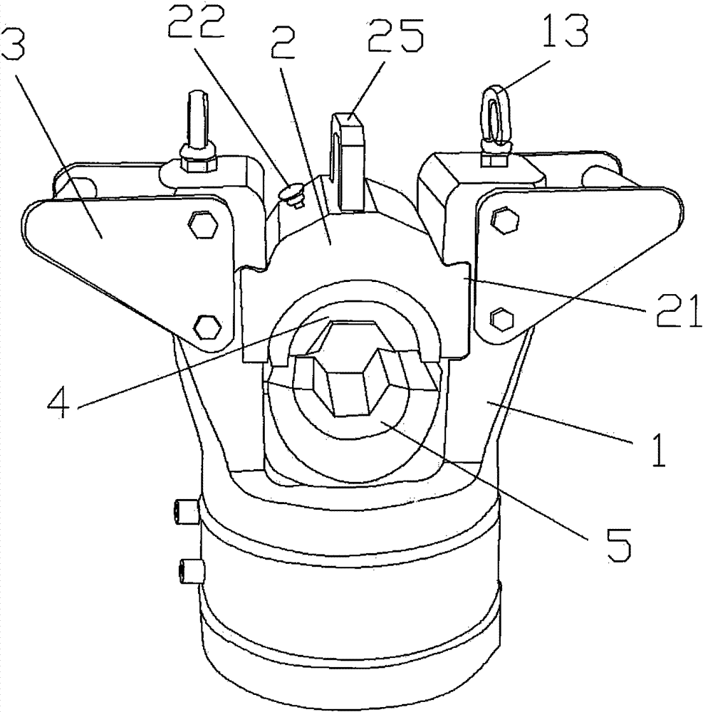 Split hydraulic clamp