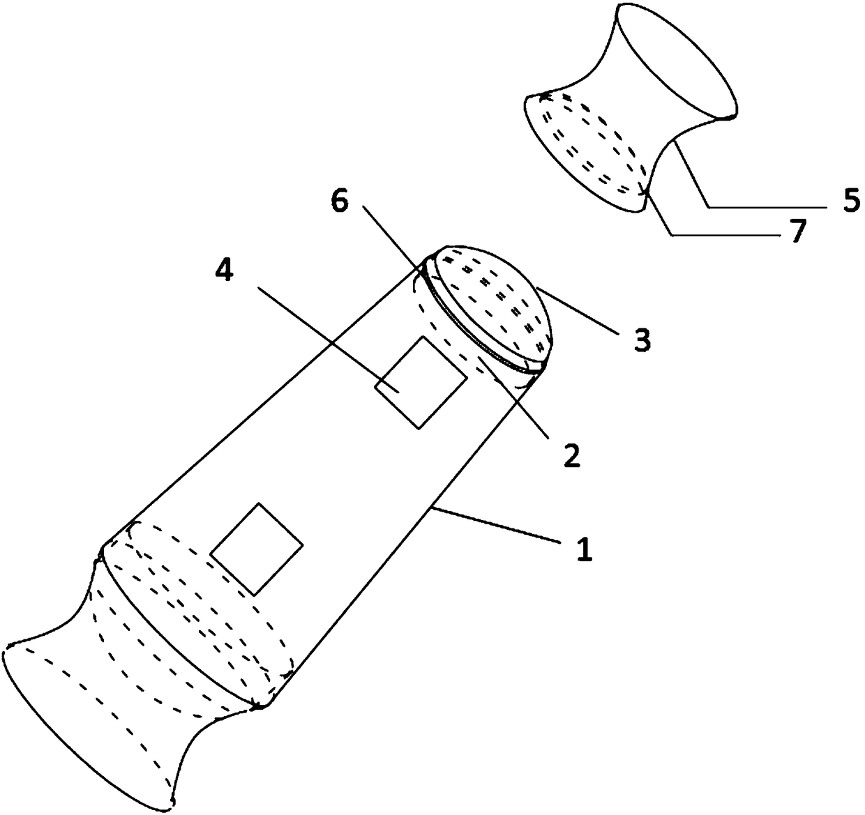 Transfer printing device for manicure printing