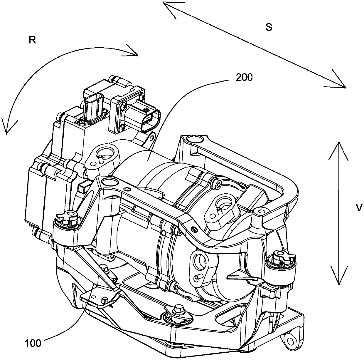 Vibration damping mechanism and vehicle with vibration damping mechanism